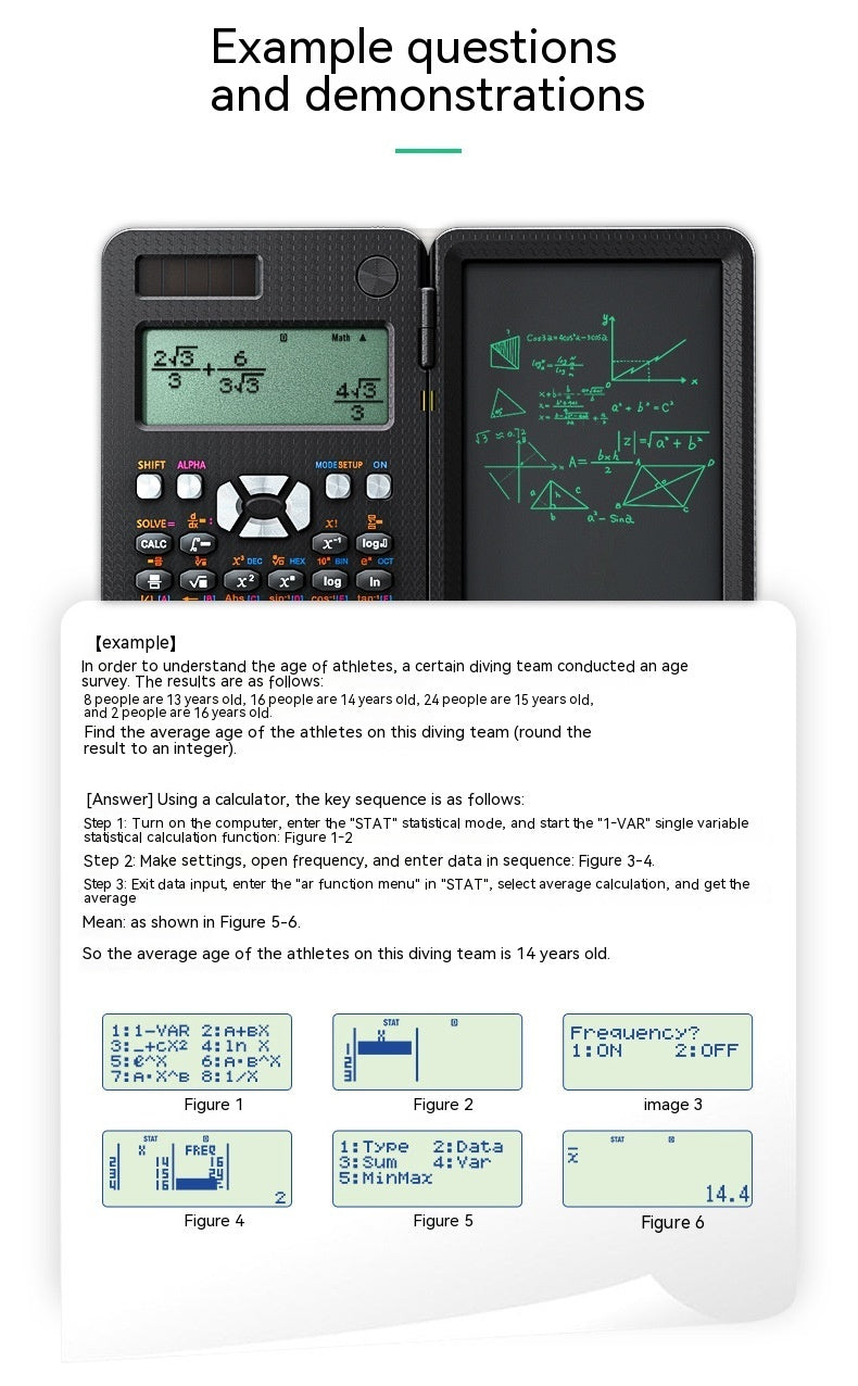 2 In 1 Foldable Scientific Calculators