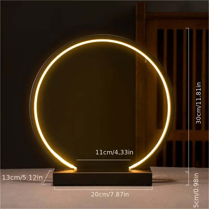 Backflow Incense Living Room LED Lamp