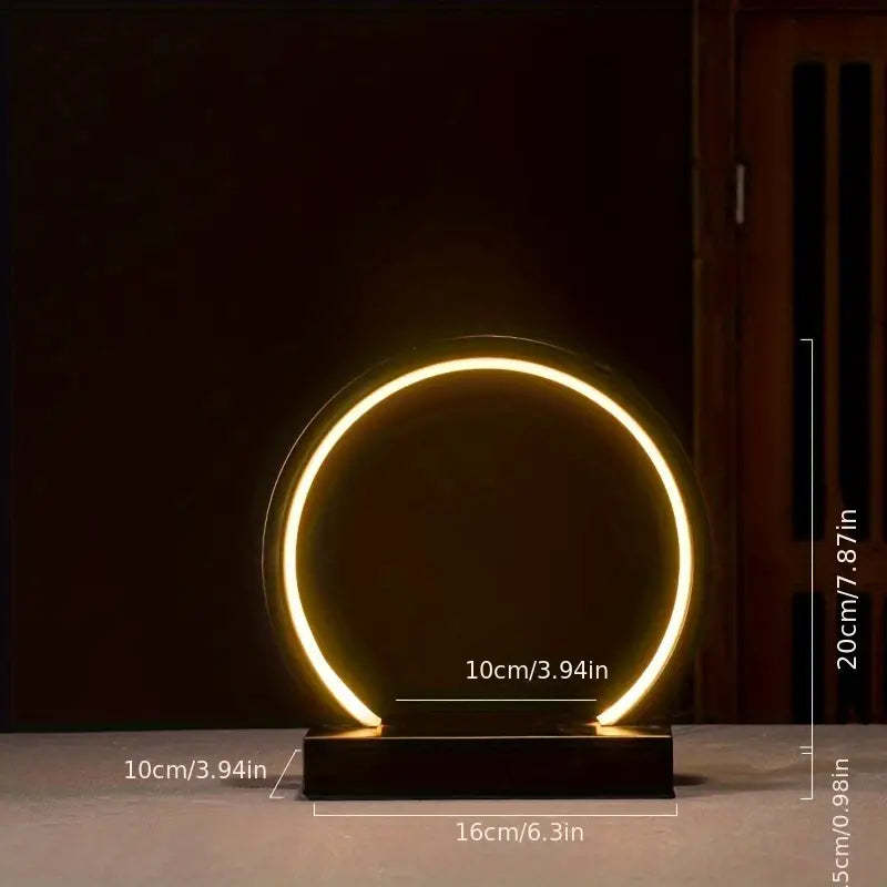 Backflow Incense Living Room LED Lamp